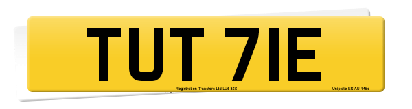 Registration number TUT 71E